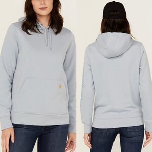 Carhartt Women's Rain Defender Relaxed Fit Graphic Hoodie - M